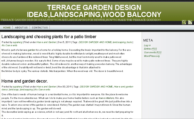 wood balcony - terrace garden design ideas,how to make landscaping,how to make the terrace รูปที่ 1