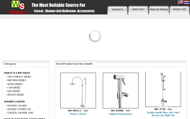 watson faucet shower and bathroom accessories รูปที่ 1