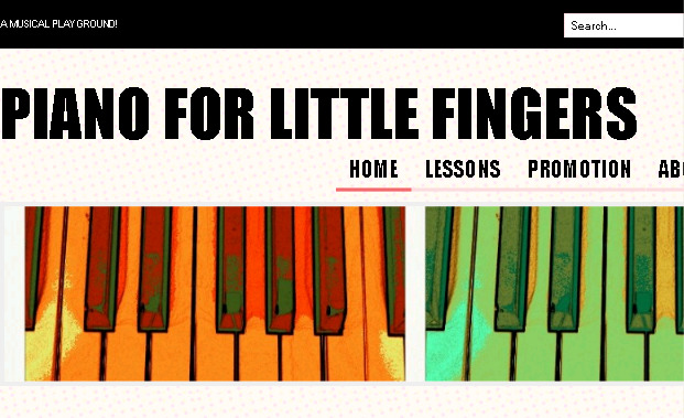 Piano for little fingers รับสอนเปียโนตามบ้าน รูปที่ 1