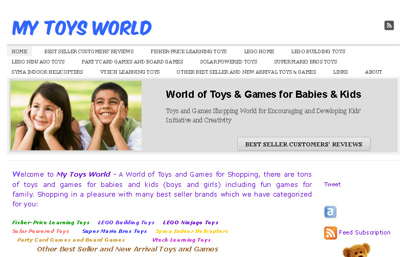 MY TOYS WORLD - World of Toys and Games for Babies and Kids รูปที่ 1