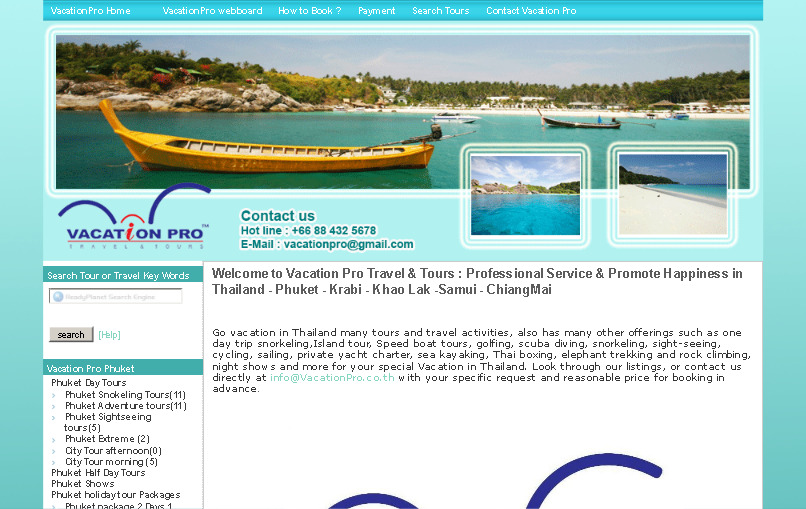 Vacationpro Phuket Tours Thailand Travel Packages booking, Phuket one day trip for Holiday Package Tours รูปที่ 1