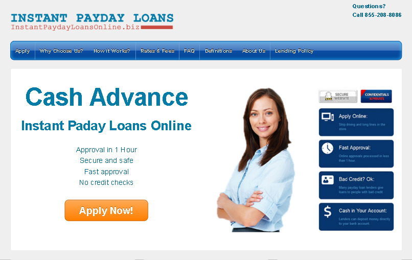 Instant Payday Loans Online at InstantPaydayLoansOnline.biz รูปที่ 1