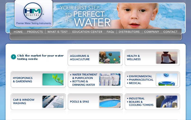 Click the market for your water testing needs - HM Digital รูปที่ 1