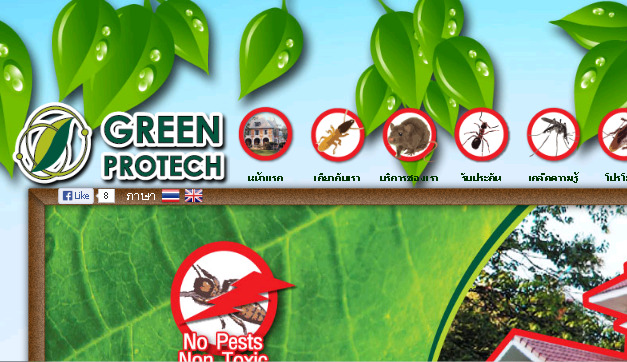 green protect -- กำจัดปลวก มด หนู แมลงสาบ และแมลงอื่น ๆ รูปที่ 1