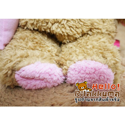 ถูกมาก ตุ๊กตาหมีโคะริลัคคุมะ ใส่ชุดหมีขนปุกปุย Korilakkuma รูปที่ 5