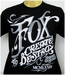 รูปย่อ เสื้อยืด skateboards ฟ๊อกซ์ Fox Size M ลายสวย FJ28 เสื้อ สเก็ต skate famous obey Vans รูปที่6