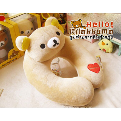 Rilakkuma Relax Bear Pillow รุ่นพิเศษ หมอนตัวยูหมีริลัคคุมะ รูปที่ 5