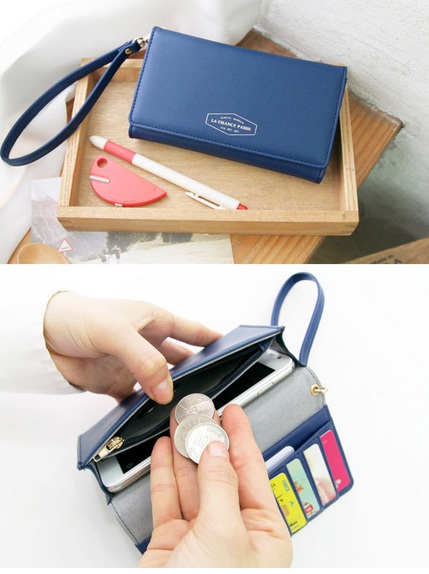 กระเป๋าใส่มือถือ Samsung note แบบ หนังเรียบ รูปที่ 5