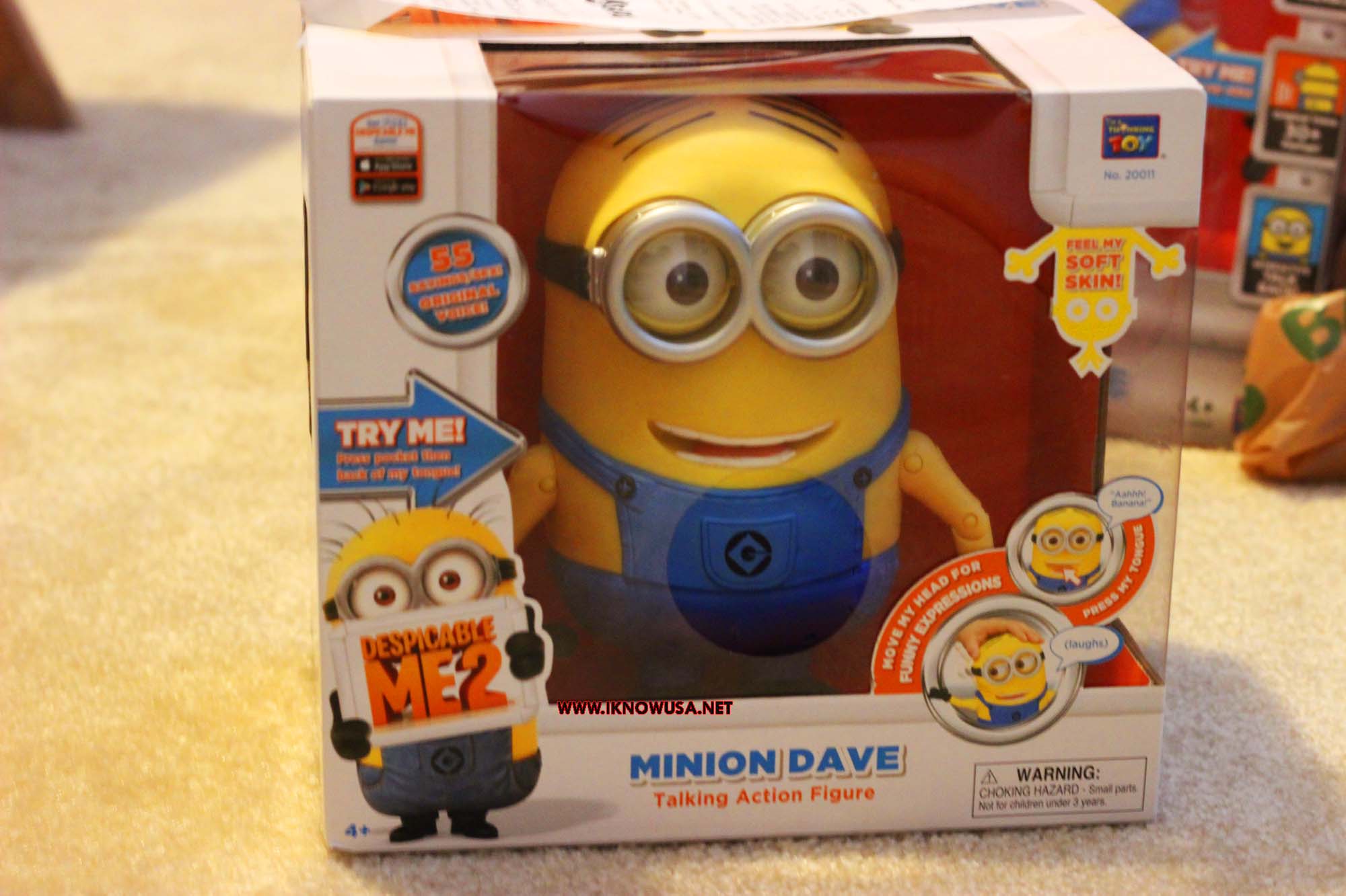 Minion Dave 9'' รุ่นท็อป ไม่ต้องพรีออเดอร์ จากอเมริกา รูปที่ 4