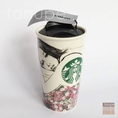  ขาย แก้ว Starbucks - Double Wall Ceramic Traveler - Charlotte Ronson, 12 fl oz