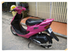 รูปย่อ รถป็อป Honda DIO ZX สตาร์ทมือสีชมพูหวานๆ รูปที่4