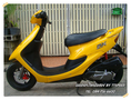 รถป็อป honda Dio ZX af35 สีเหลืองสภาพใหม่เอี่ยม