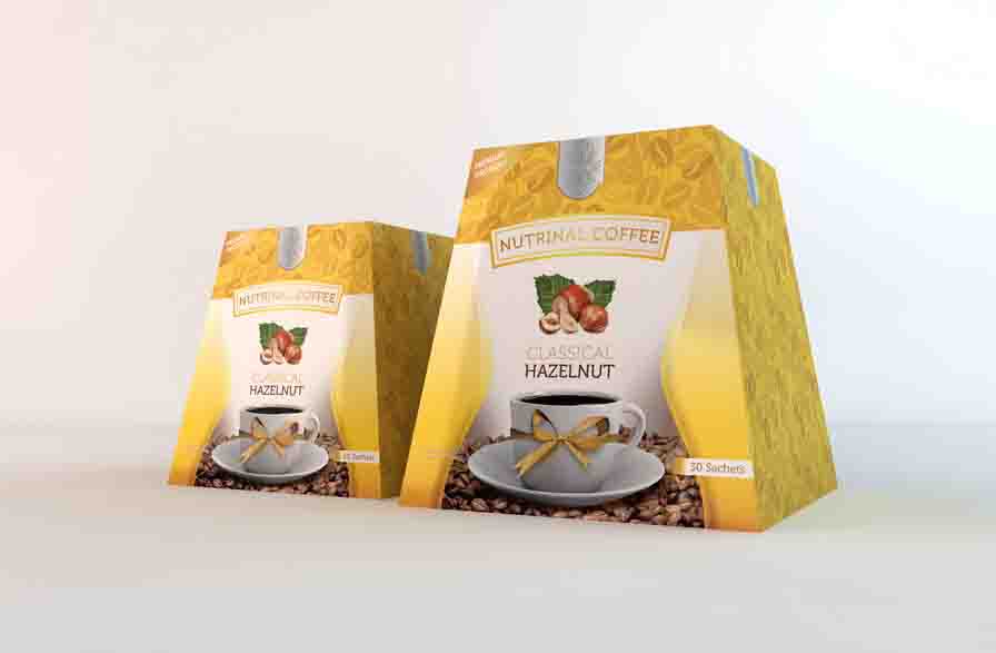 Nutrinal Coffee Brazillian Arabica กาแฟคอลลาเจน ลดน้ำหนัก เสริมอาหาร รูปที่ 1
