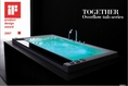 ขายอ่างอาบน้ำ / อ่างน้ำวนระบบ / อ่างจากุซซี่ (ของใหม่ มือ 1) ยี่ห้อ Bathroom Design i-Spa I รุ่น TOGETHER Overflow Tub Series (Eureka) ราคาพิเศษ คุ้มสุดๆค่ะ