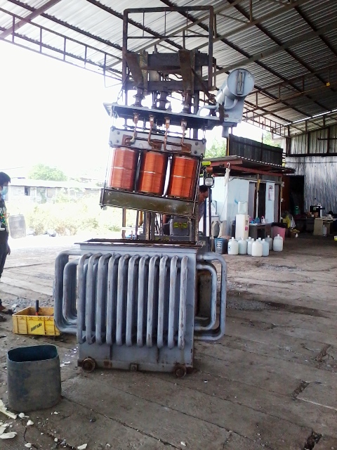 รับซื้อของเก่า รับประมูลของเก่า รับประมูลโรงงาน กิจการต่างๆ ของเลิกหรือปิดกิจการ หม้อแปลงไฟฟ้า                    รูปที่ 6