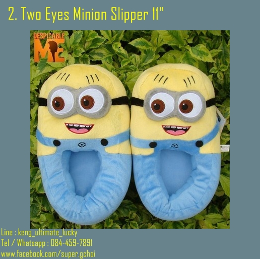 Pre Order ตุ๊กตา Minion จากเรื่อง Despicable Me ขนาด 17 cm / 25 cm / รองเท้า Slipper รูปที่ 5