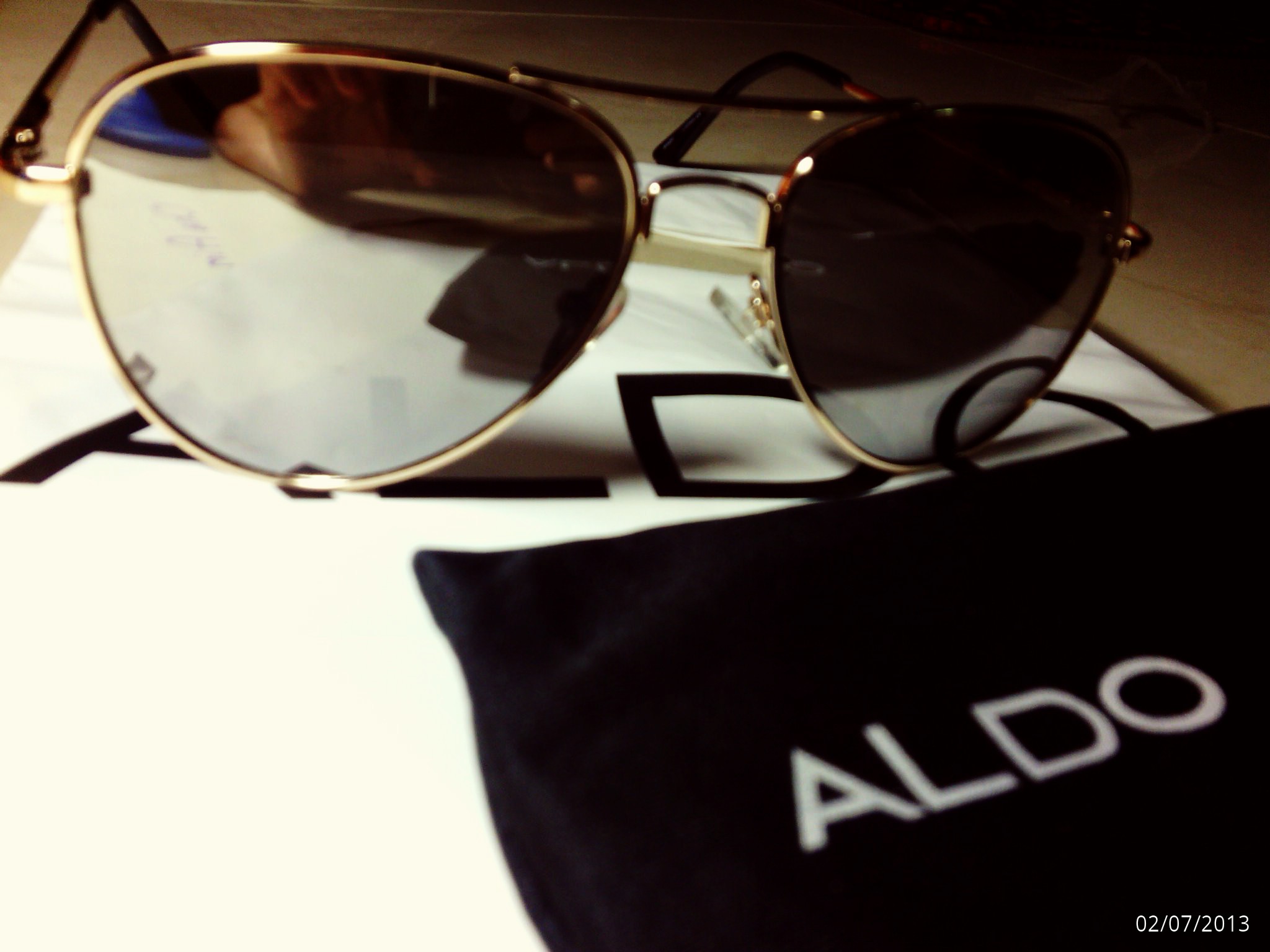แว่นตาเลนส์ปรอท ALDO รูปที่ 1