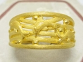 แหวนทอง Prima gold 99.99 ลาย ปลาโลมา นน. 9.22 g