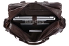 รูปย่อ กระเป๋าเดินทางหนังแท้ 100% สีน้ำตาลสไตล์วินเทจ รุ่น LG-01 รูปที่5