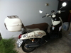 รูปย่อ ขายด่วน!!!   YAMAHA  FINO สีครีม-น้ำตาล วิ่ง 7797 km. พร้อมกล่องใส่ของ+หมวก รูปที่2