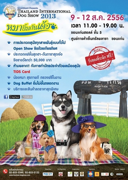 Thailand International Dog Show หมายิ้มกันเด้อ” 9-12 สิงหาคม ศกนี้  รูปที่ 1