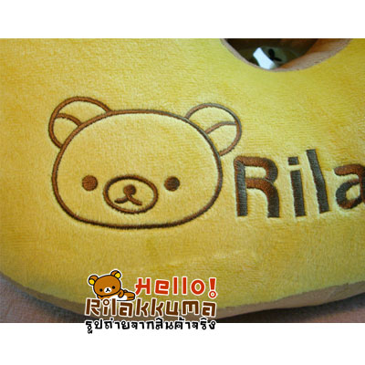ขายหมอนเบาะ รูปทรงหน้าน้องหมีคุมะ Rilakkuma นุ่มนิ่ม น่ารัก รูปที่ 2