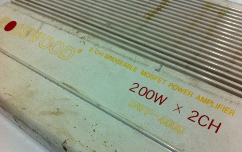 เพาเวอร์แอมป์ BOSSWOOD รุ่นBWF-4000 รูปที่ 6