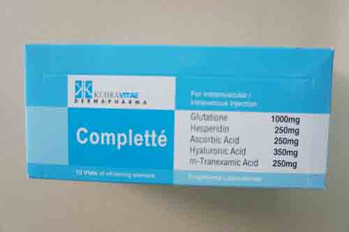 099กลูต้าฉีด กลูต้าแบบฉีด Veniscy=1250/Complette=600 ยาฉีดผิวขาว ของแท้ ราคาถูก-ราคาส่ง รูปที่ 3