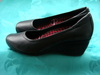 รูปย่อ รองเท้าสตรีหนังแท้สีดำ ยี่ห้อ aetrex รุ่น EW40W สินค้าใหม่ USA  รูปที่2