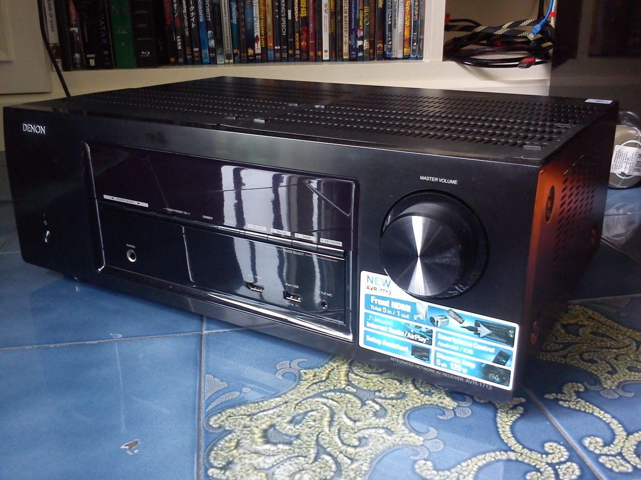 ขาย Denon AVR-1713 av receiver 5.1 Channel เหลือประกันถึงมกราคม 2557 เครื่องศูนย์ รูปที่ 1