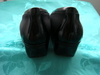 รูปย่อ รองเท้าสตรีหนังแท้ผสมผ้าสแปนเด็กสีดำ ยี่ห้อ aetrex รุ่น EW50W สินค้าใหม่ USA รูปที่3