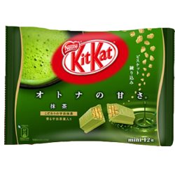 Kitkat ชาเขียว คิทแคทชาเขียว แพ็ค 12 ซอง (พร้อมส่ง) รูปที่ 1