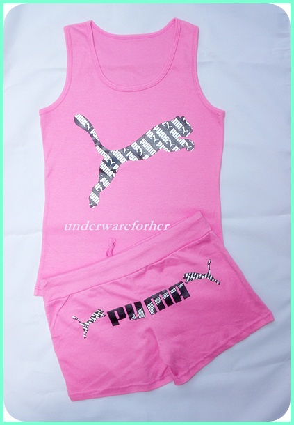 ชุด PUMAผู้หญิง สี ชมพู รูปที่ 3