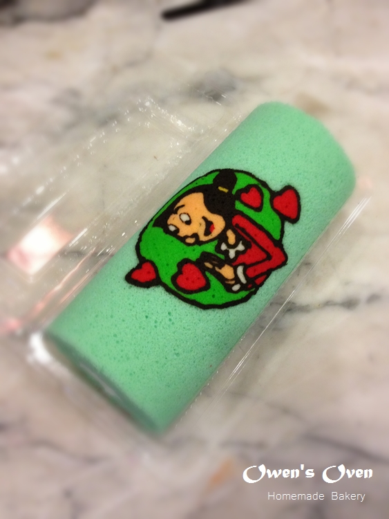 สอนทำ Japanese Deco Roll หรือ Paint roll (เพ้นท์โรล) รูปที่ 7