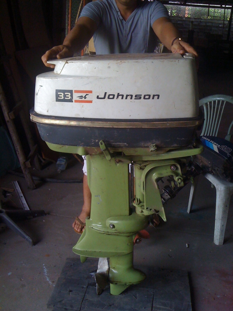 ด่วน ขายเครื่องเรือ VOVLO PENTA 40 และ เครื่องเรือ Johnson 33 รูปที่ 3