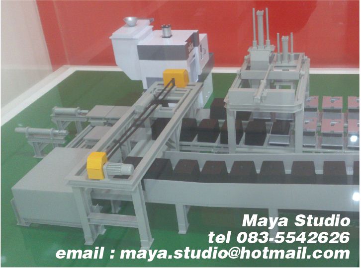 Maya studio รับจ้างทำโมเดลเครื่องจักร ม็อคอัพเครื่องจักร โมเดลเคลื่อนไหวได้ รูปที่ 4