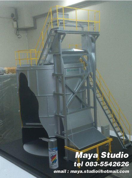 Maya studio รับจ้างทำโมเดลเครื่องจักร ม็อคอัพเครื่องจักร โมเดลเคลื่อนไหวได้ รูปที่ 2