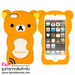 รูปย่อ เคสซิลิโคน iPhone 5 ต้อง เคสซิลิโคน หมีริลัคคุมะ น่ารักมาก รูปที่1