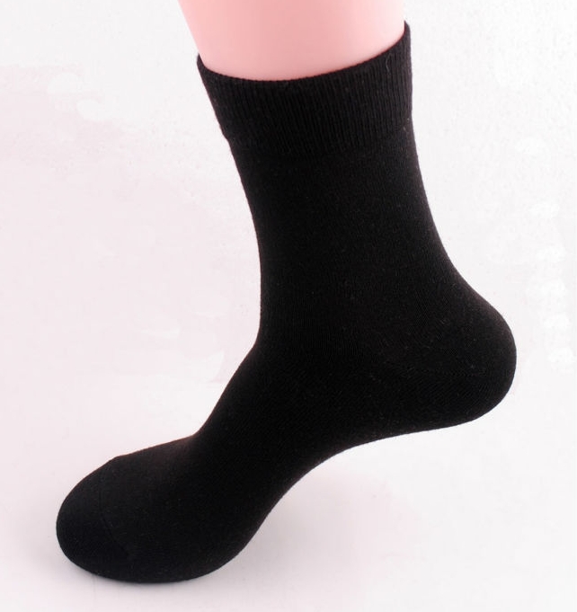 ขายส่ง>>>>ถุงเท้าสีดำ ราคาโรงงาน เพียงคู่ละ 6 บาท!! รูปที่ 1