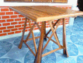 โต๊ะไม้ตาล โต๊ะไม้ไผ่ เฟอร์นิเจอร์ไม้ไผ่ราคาถูก