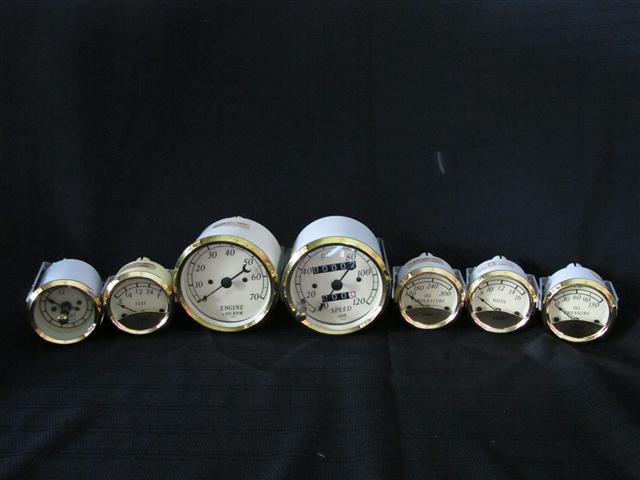 VDO HERITAGE GOLD GAUGE SET 7 ตัว รูปที่ 1