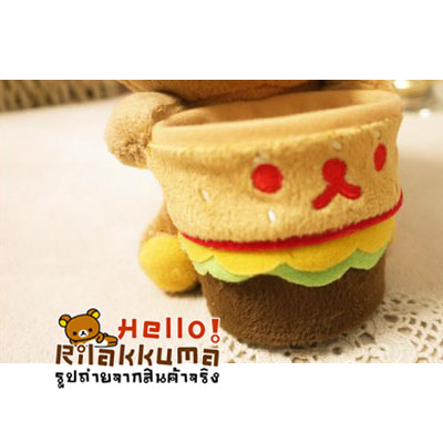 ขายถูก กล่องดินสอ กล่องใส่ปากกา น้องหมี Rilakkuma รูปที่ 4
