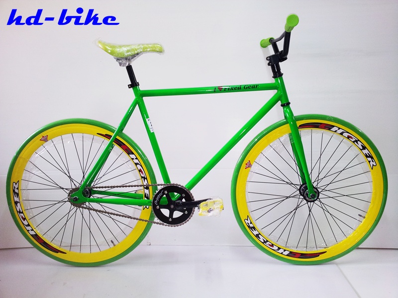 จักรยานฟิกเกียร์ จัดชุดประกอบเลือกสีได้ทั้งคัน รูปที่ 1