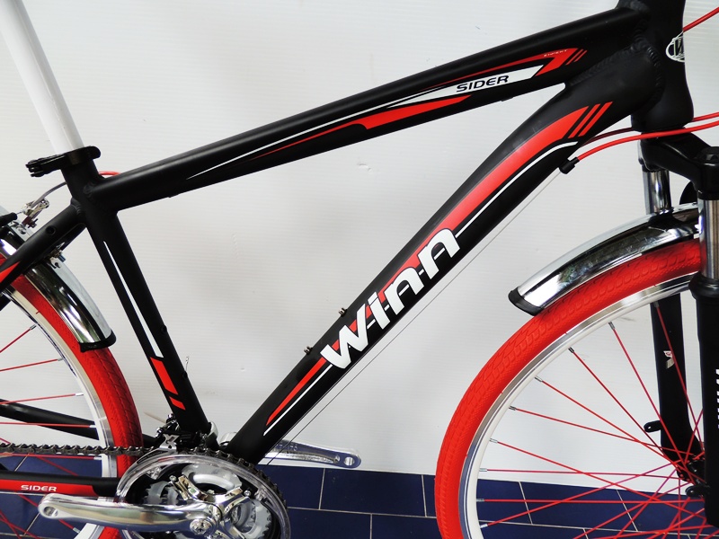 จักรยานไฮบริด WINN เฟรมอลูมิเนียม เกียร์โช้ค สินค้าใหม่ รูปที่ 4