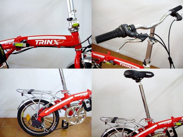จักรยานพับได้ trinx 16 นิ้ว เกียร์ 6 สปีด รูปที่ 6