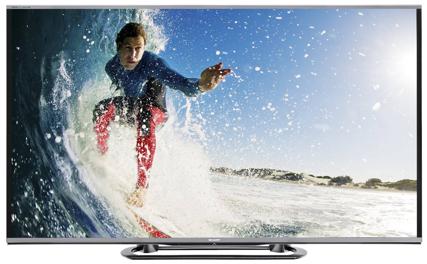 Sharp LC-80LE857 80-inch 1080p 240Hz Smart LED 3D HDTV รูปที่ 1