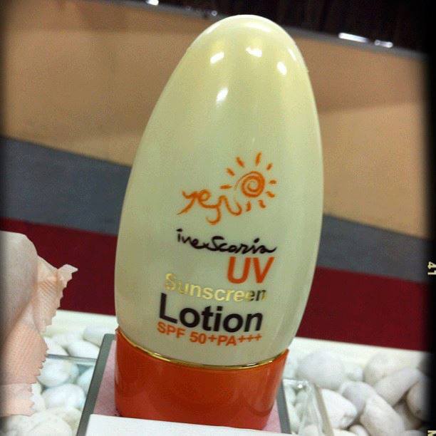 Ive scoria uv sunsgreen lotion อีฟ สโกเรีย ยูวี ซันสกรีน โลชั่น รูปที่ 1