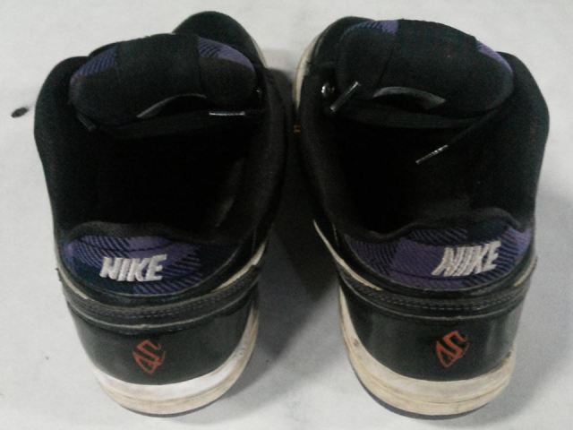 ขาย Nike Cradle Rock Low Black/Purple-Orange  Size : 44.5 รูปที่ 3