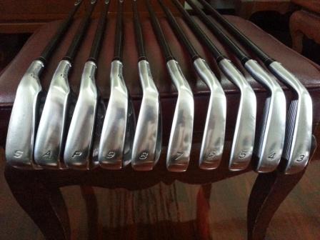 ขายชุดเหล็กมือสอง Taylormade RAC LT 10 ชิ้น, 3-9,P,A,S ก้านกราไฟต์ Flex S สภาพดี รูปที่ 3