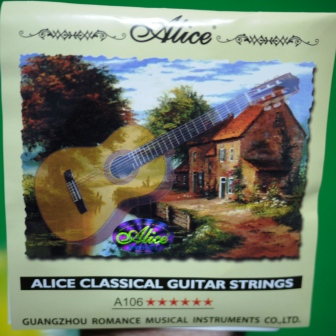 musicthainetwork จำหน่าย สาย Guitar Classic Alice ราคาถูก รูปที่ 1